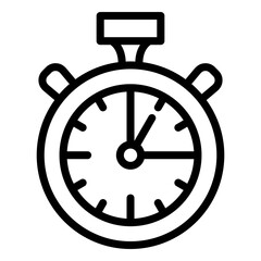 Vector Design Chronometer Icon Style