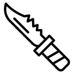 Vector Design Army Knife Icon Style