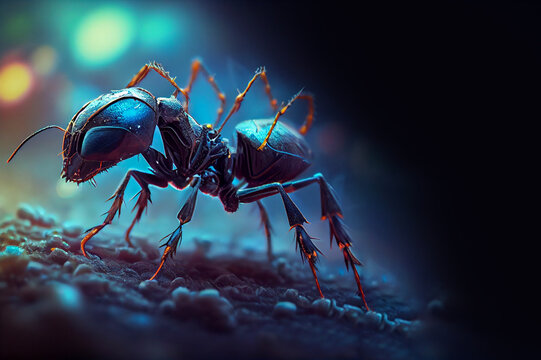 Ant cyber robot technology