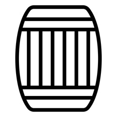 Vector Design Barrel Icon Style