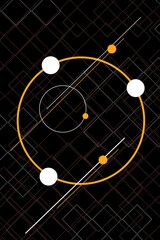 Abstract background.Background with bright lines and shapes.Bright and saturated.Background,template with abstract elements