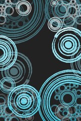 Abstract background.Background with bright lines and shapes.Bright and saturated.Background,template with abstract elements