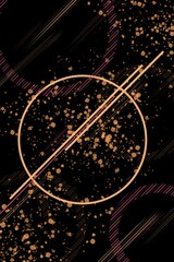 Abstract background.Background with bright lines and shapes.Bright and saturated.Background,template with abstract elements