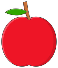 isolated apple fruit icon png