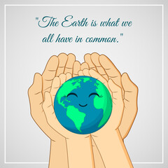 Vector illustration for Earth day