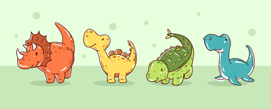Dinosaur vector collection