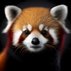 Fototapeta premium Cute red panda