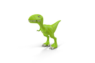 green dinosaur