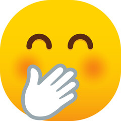Face with Hand Over Mouth