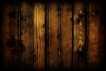 Brown wood texture as background. Generated by AI