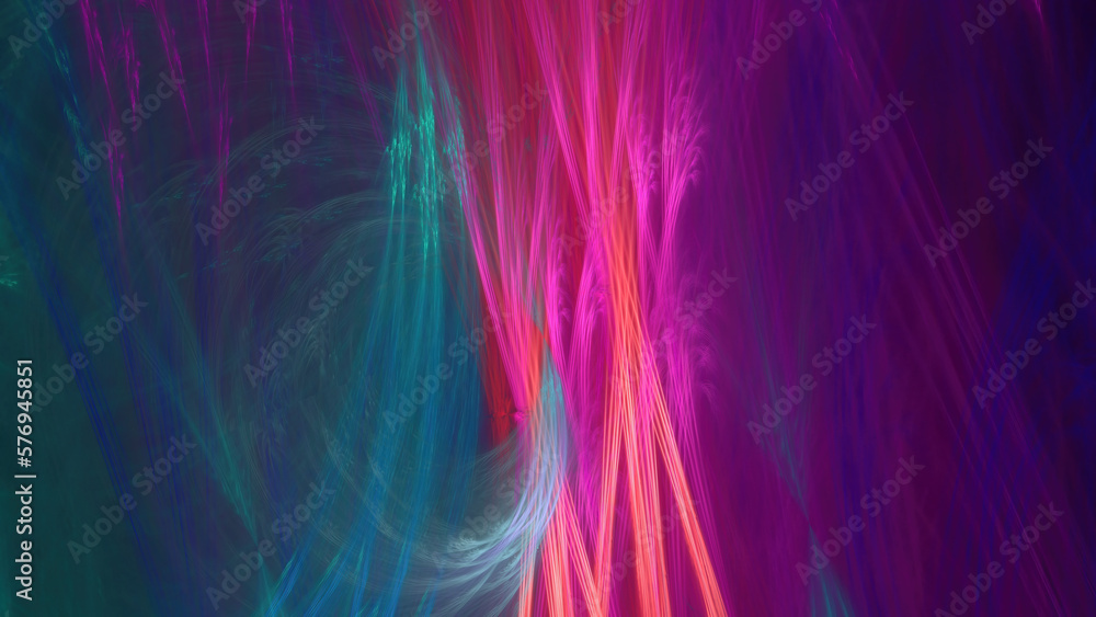 Poster digital fractal art computer generated 3d rendered graphics, abstract shapes and forms, beautiful fr