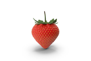 strawberry isolated on white background