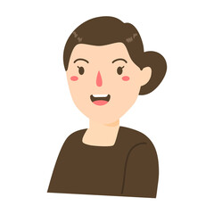 flat kartini day illustration