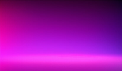 generated with generative ai, abstract panoramic neon background. Bright purple violet pink lines glowing in ultraviolet light