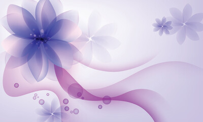 baby light abstract purple elegant flower pattern art vector greeting card interior wallpaper background