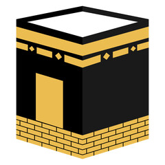Mecca Kabah Illustration