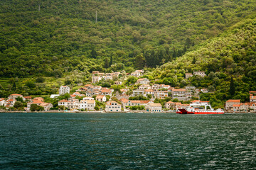 Fototapeta na wymiar Village of Lepetani, Montenegro