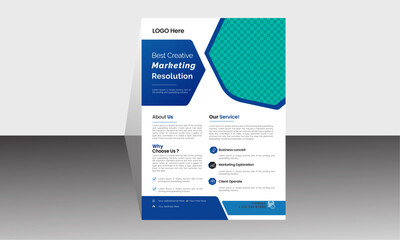 Modern poster flyer pamphlet brochure business cover design layout space for photo background, vector illustration template in A4 size.
