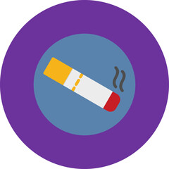 Smoking vector icon for your project