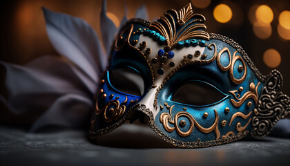 Carnival mask, masquerade, costume ball
