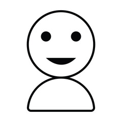 Fototapeta premium people icon, user vector, profile illustration