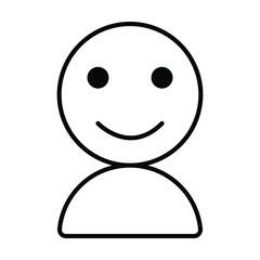 Fototapeta premium people icon, user vector, profile illustration