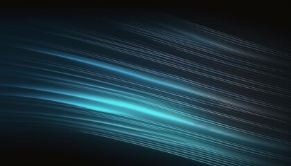 Lines abstract blurred light blue color gradient. Generative AI illustration.