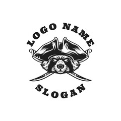 Badger Pirates Graphic Logo Design