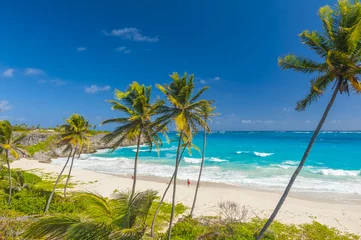 Foto auf Acrylglas Bottom Bay beach in Barbados © Fyle