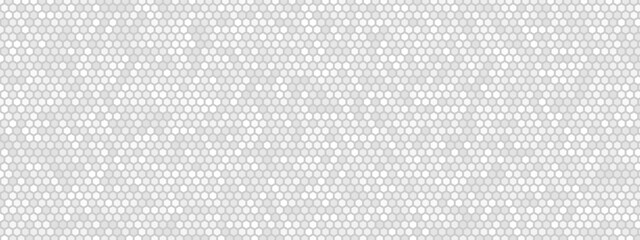 Gray, black, white beehive background. Honeycomb, bees hive cells pattern. Bee honey shapes. Vector geometric seamless texture symbol. Hexagon, hexagonal raster, mosaic cell sign or icon. Gradation.