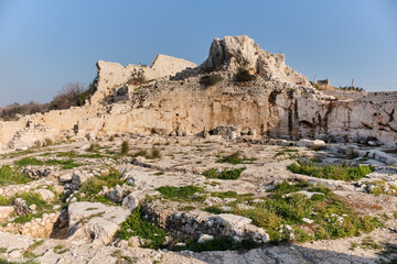 Remains Of Byzantine Palace Near Elaiussa Sebaste Antique City, Mersin, Turkey