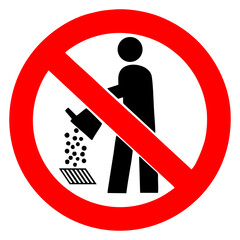 no drain pollution safety sign