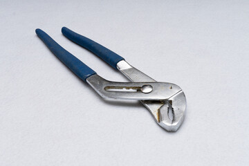 Various household tools such as hammer and tape measure screwdriver