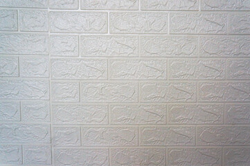 white structure of brick wall