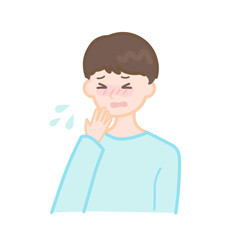 くしゃみ　男性