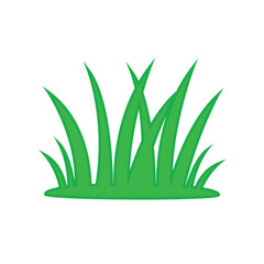 grass, icon, color,green, vector, illustration, design, logo, template, flat, trendy,collection