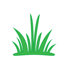 grass, icon, color,green, vector, illustration, design, logo, template, flat, trendy,collection