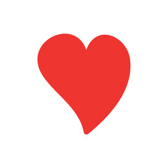 heart, love, icon,color, vector, illustration, design, logo, template, flat, trendy,collection