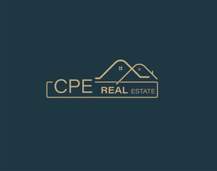 CPE Real Estate and Consultants Logo Design Vectors images. Luxury Real Estate Logo Design