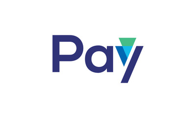 Obraz premium pay, buy, shop, e-money, p, p logo, blue, icon, symbol, logo, business, fast, quik buy