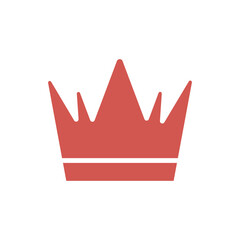 Fototapeta premium crown, icon,color, vector, illustration, design, logo, template, flat, trendy,collection