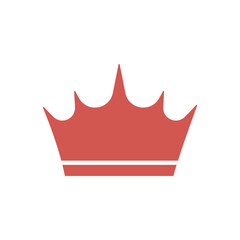 crown, icon,color, vector, illustration, design, logo, template, flat, trendy,collection