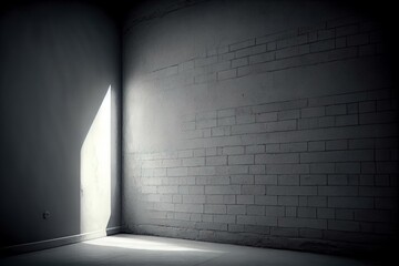 background image of texture of the empty wall, light room, extreme resolution, AI Generated