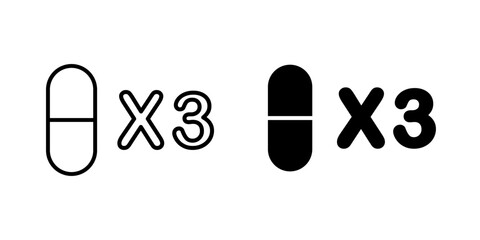 Capsule icon template