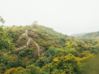 view of the mountains