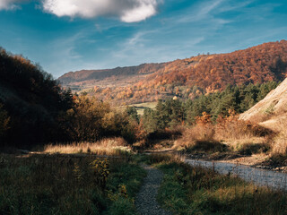autumn in the mountains