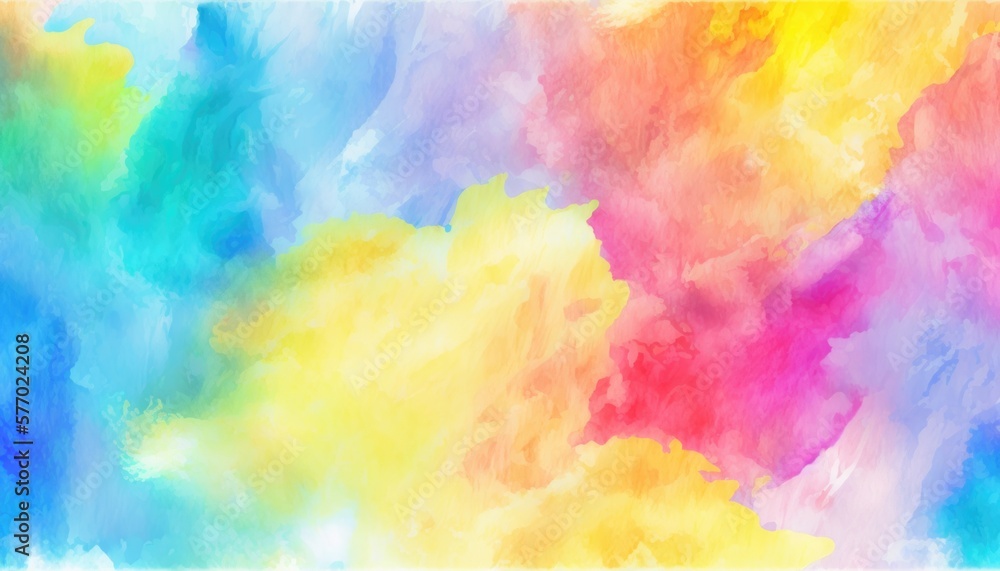 Aufkleber a colorful background with a lot of paint on it and a white border around it triadic color scheme an