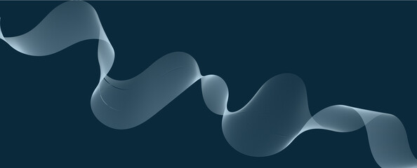 abstract blue background with waves