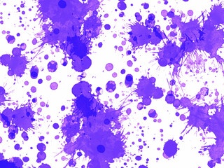 Abstract splatter background and colorful splash watercolor texture background