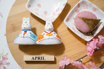 4月　春のイメージ素材